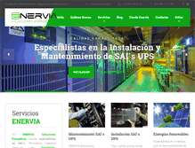 Tablet Screenshot of enervia.net